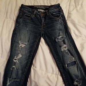 American eagle super stretch jegging